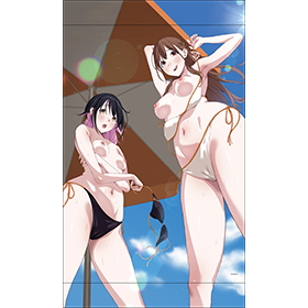 『ヤリサーシリーズ』 B2タペストリー 五八嵐 桃瀬&優弦 依央（描き下ろし）