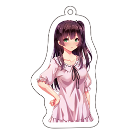 『寮則があまりに理不尽な女子寮』 アクリルキーホルダー ネグリジェ茜里