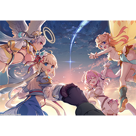 『れじぇくろ！』 A5アクリルパネル 4周年記念イラスト