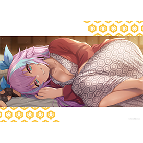 『スイートホームメイド』 A5アクリルパネル 【いっしょにおやすみ】紬