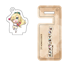 『スイートホームメイド』 スマホスタンドキーホルダー スカーレット